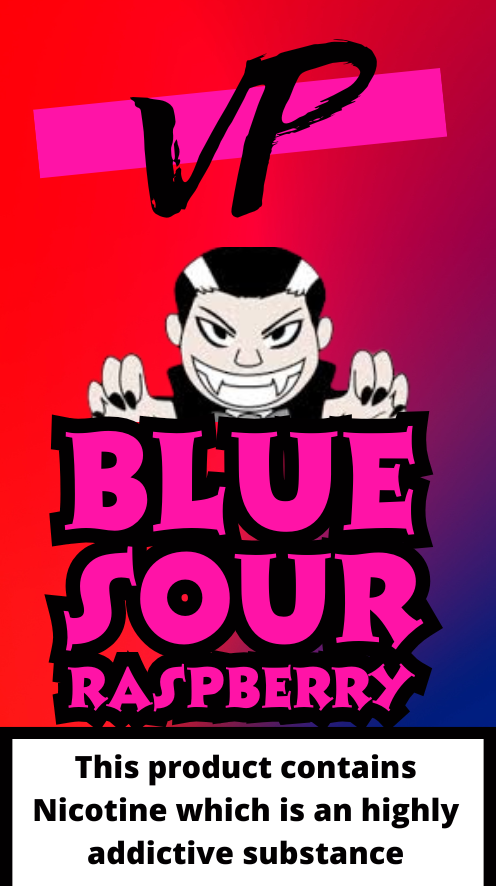 15ML VV BLUE SOUR RASP CONCENTRATE