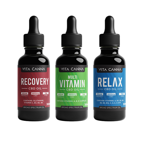 Vitacanna 2800mg Broad Spectrum CBD Oil - 30ml