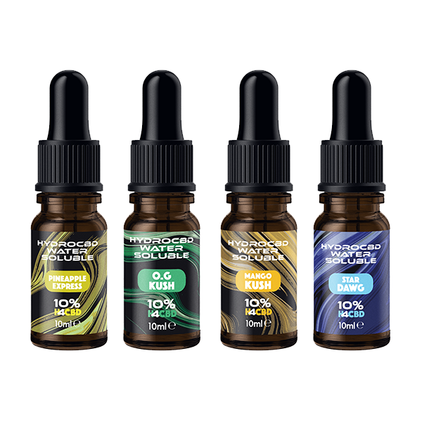 Hydrovape 10% Water Soluble H4 CBD - 10ml