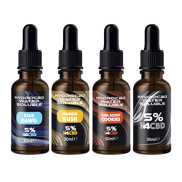 Hydrovape 5% Water Soluble H4-CBD - 30ml