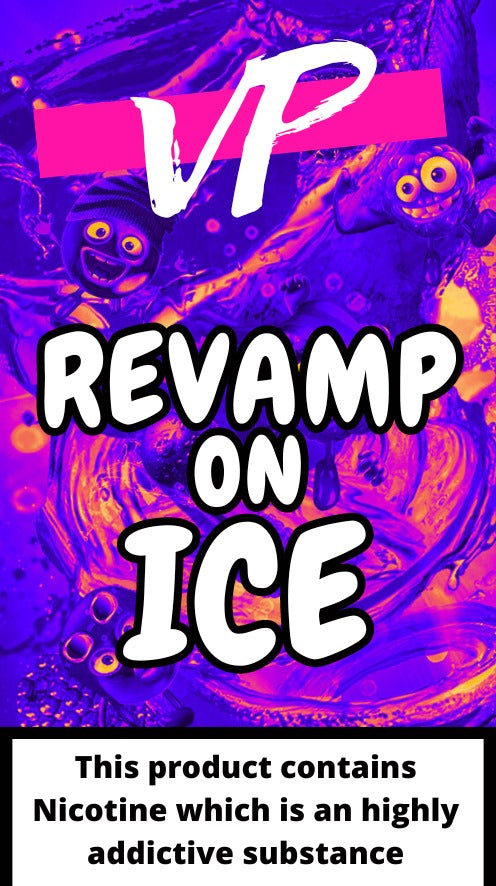 vimto flavoured eliquid with a menthol blast