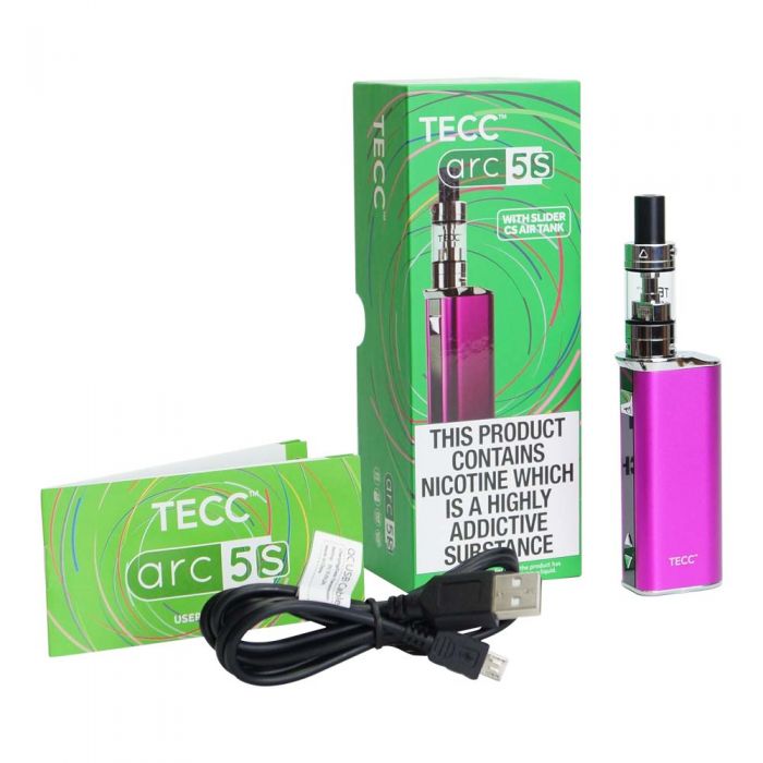 Tecc Arc 5 Price Tecc Arc 5 Vape Kit 2200mAh, VAPE KITS Nicotine Free Vape  Pen