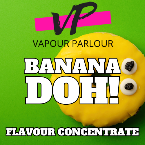 Banana Donut flavoured E-Liquid concentrate