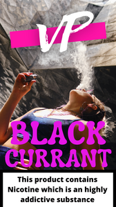 Blackcurrant Flavoured E-liquid created by Vapour parlour