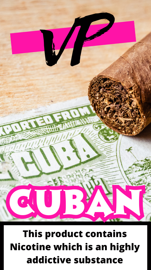 cuban cigar flavoured eliquid