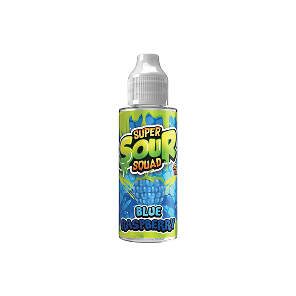 Super Sour Squad 100ml E-liquid 0mg (50VG/50PG)