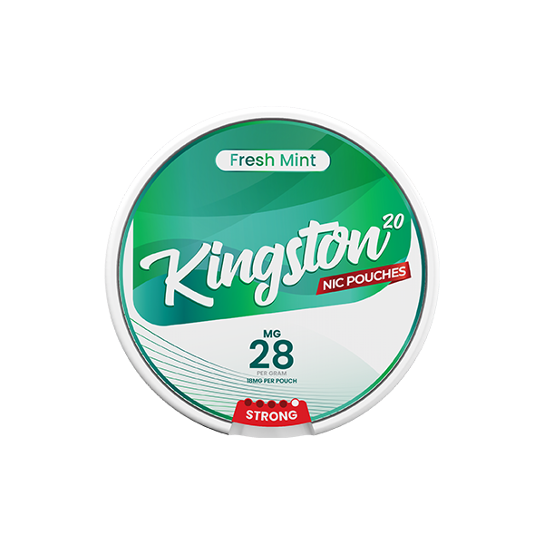 28mg Kingston Nicotine Pouches - 20 Pouches