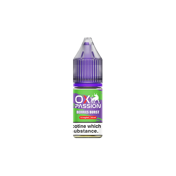 10mg OX Passion By OXVA 10ml Nic Salts (50VG/50PG)