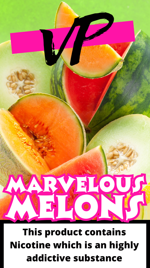 3 special blends of melon flavoured eliquid