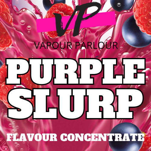 purple slurp e-liquid vape juice concentrate created by vapour parlour