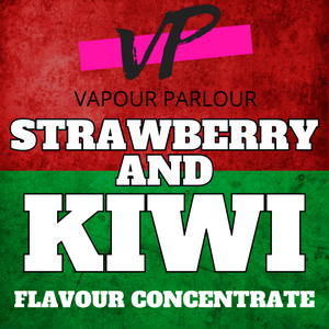 Vapour Parlour Strawberry and Kiwi E-liquid flavour concentrate 15ml