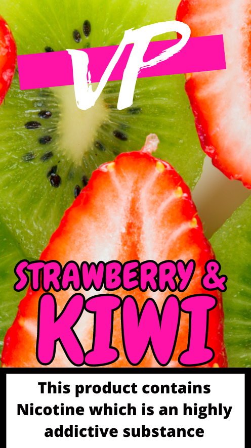 STRAWBERRY & KIWI 100ML ELIQUID