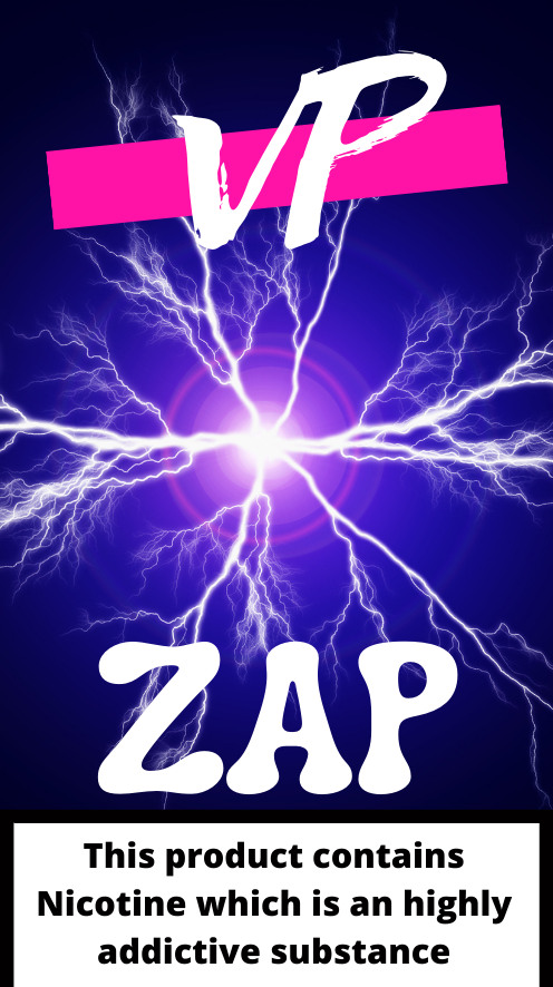 Zap Eliquid a fruity fusion of blueberry raspberry with a cooling undertone