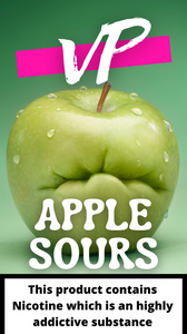 apple sours e-liquid vapour parlour