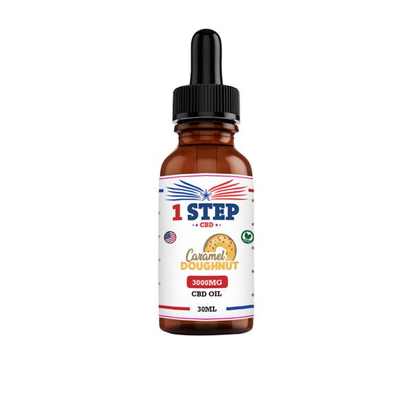 1 Step CBD 3000mg CBD Flavoured Oil 30ml