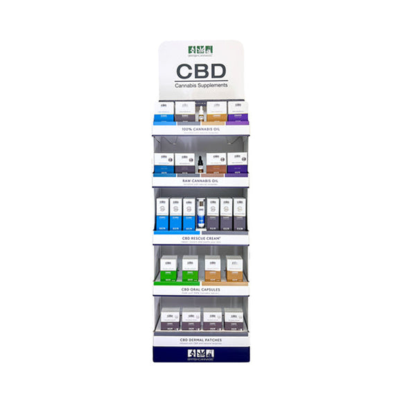 CBD by British Cannabis™ Retail Display Unit
