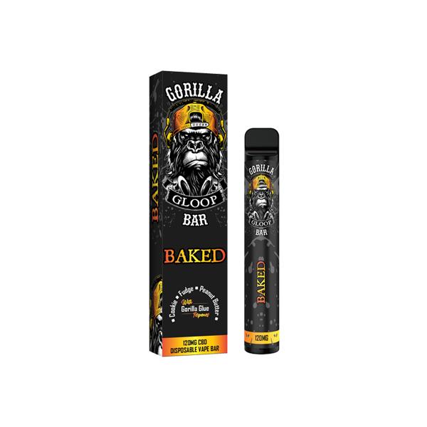 Gorilla Gloop Bar 120mg CBD Disposable Vape Device 600 Puffs