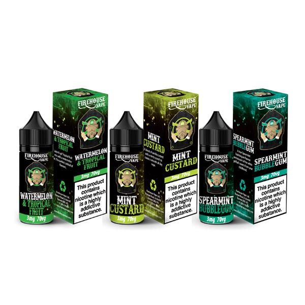 Firehouse Vape TPD 10ml 3mg (70VG/30PG)