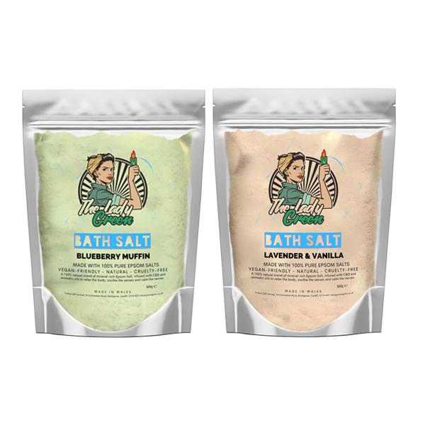 Lady Green 50mg CBD Bath Salt