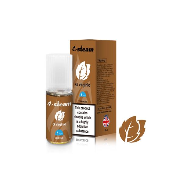 A-Steam Fruit Flavours 3MG 10 x 10ML E-Liquid (50VG/50PG)