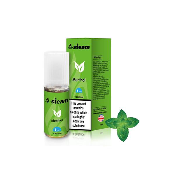 A-Steam Fruit Flavours 3MG 10 x 10ML E-Liquid (50VG/50PG)