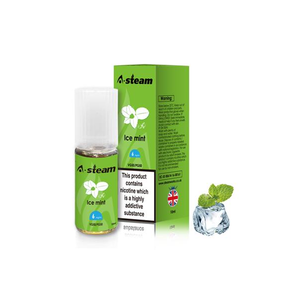 A-Steam Fruit Flavours 3MG 10 x 10ML E-Liquid (50VG/50PG)