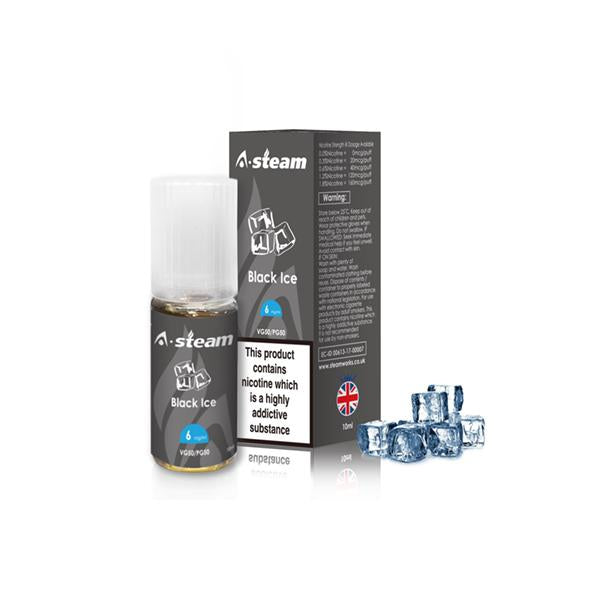 A-Steam Fruit Flavours 3MG 10 x 10ML E-Liquid (50VG/50PG)