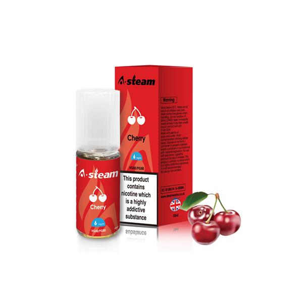 A-Steam Fruit Flavours 3MG 10 x 10ML E-Liquid (50VG/50PG)