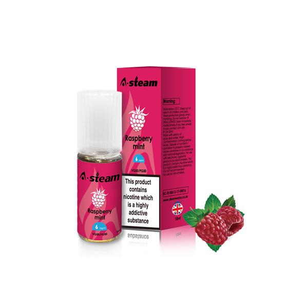 A-Steam Fruit Flavours 3MG 10 x 10ML E-Liquid (50VG/50PG)