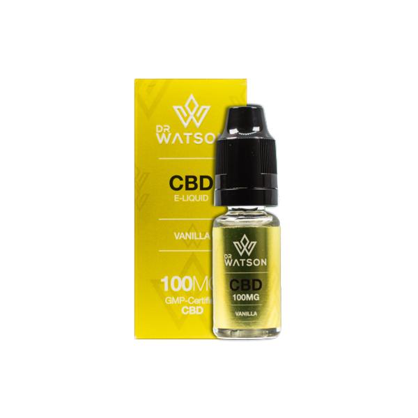 Dr Watson 100mg CBD Vaping Liquid 10ml