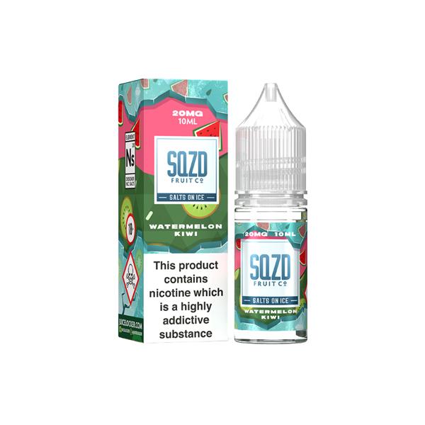 10mg Sqzd On Ice 10ml Nic Salts (50VG/50PG)