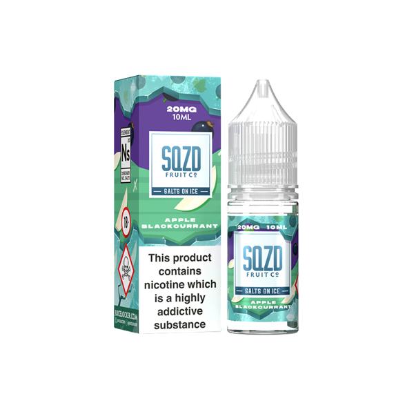 10mg Sqzd On Ice 10ml Nic Salts (50VG/50PG)