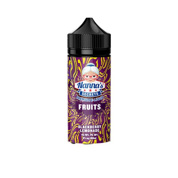 Nanna's Secret Fruits 0MG 100ml Shortfill (70VG/30PG)