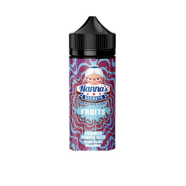 Nanna's Secret Fruits 0MG 100ml Shortfill (70VG/30PG)