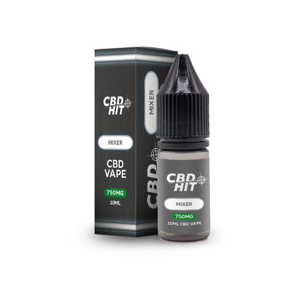 CBD Hit 750mg CBD Vaping Liquid 10ml (70PG/30VG)