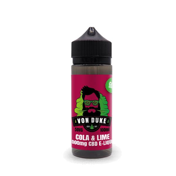 Von Duke 1000mg CBD Vaping Liquid 100ml (70PG/30VG)