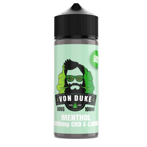 Von Duke 1000mg CBD Vaping Liquid 100ml (70PG/30VG)