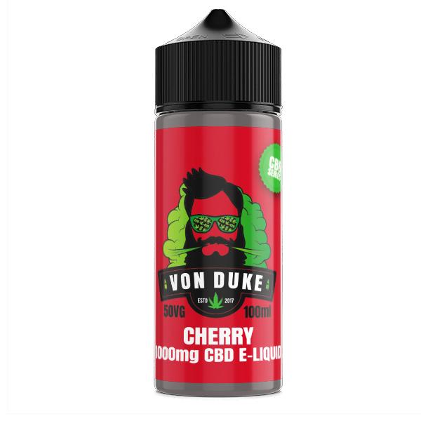 Von Duke 1000mg CBD Vaping Liquid 100ml (70PG/30VG)