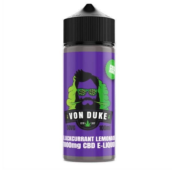 Von Duke 1000mg CBD Vaping Liquid 100ml (70PG/30VG)