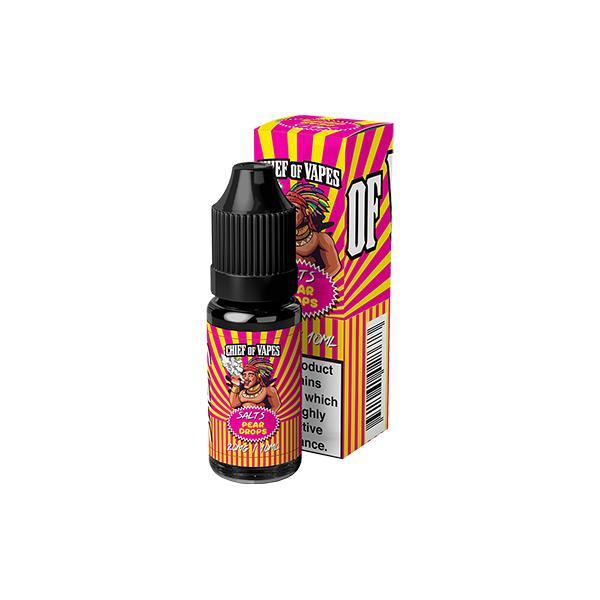 10mg Chief of Vapes Sweets Flavoured Nic Salt 10ml (50VG/50PG)