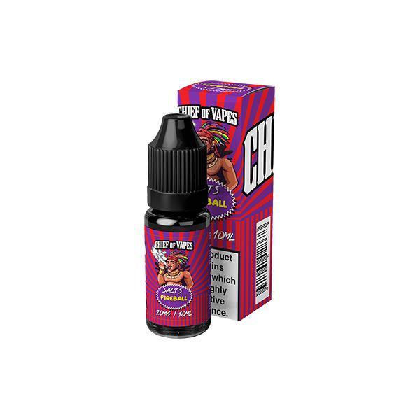 10mg Chief of Vapes Sweets Flavoured Nic Salt 10ml (50VG/50PG)