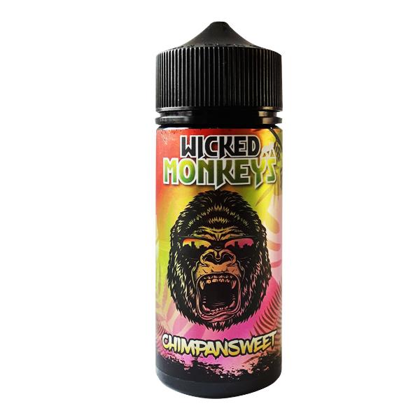 Wicked Monkeys 100ml Shortfill 0mg (70VG/30PG)