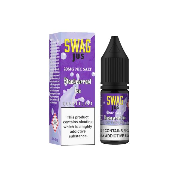 10mg Swag Jus 10ml Vapourless Nic Salts (50VG/50PG)