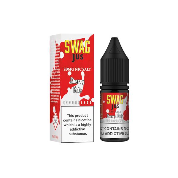 10mg Swag Jus 10ml Vapourless Nic Salts (50VG/50PG)