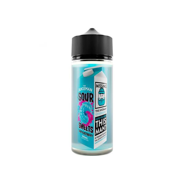 The Juiceman Sour 100ml Shorfill 0mg (70VG/30PG)