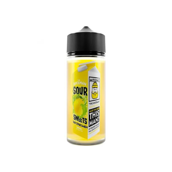 The Juiceman Sour 100ml Shorfill 0mg (70VG/30PG)