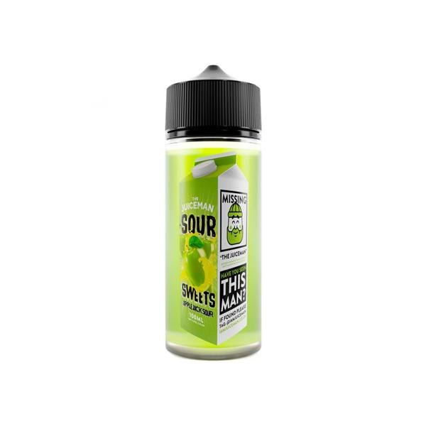 The Juiceman Sour 100ml Shorfill 0mg (70VG/30PG)