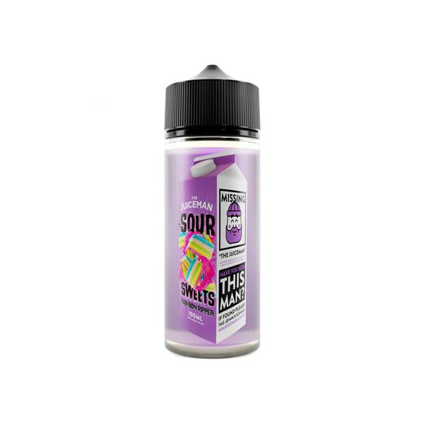 The Juiceman Sour 100ml Shorfill 0mg (70VG/30PG)