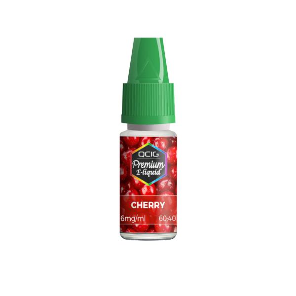 QCig Premium E-Liquids 10ml 6mg (60VG/40PG)