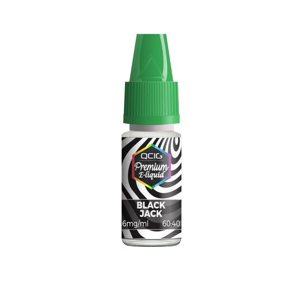 QCig Premium E-Liquids 10ml 6mg (60VG/40PG)